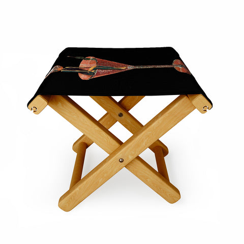 carolineellisart Disco Martini 2 Folding Stool