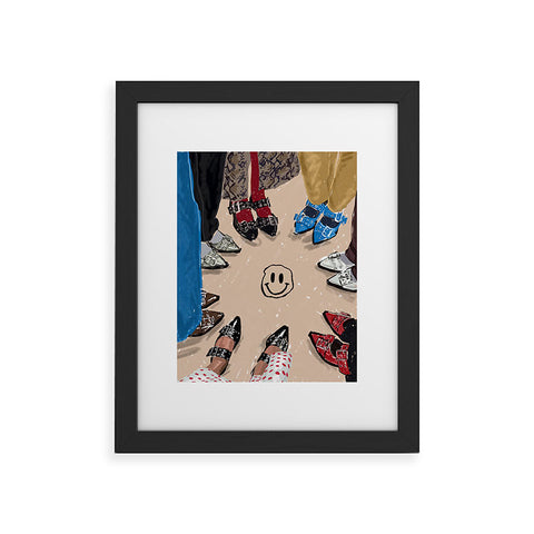 carolineellisart Fab Flats Framed Art Print