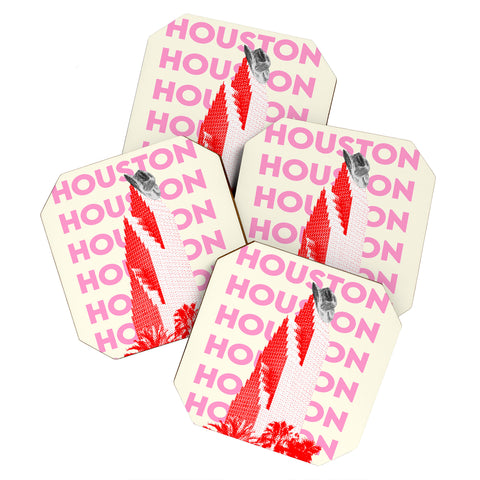 carolineellisart Houston I Coaster Set