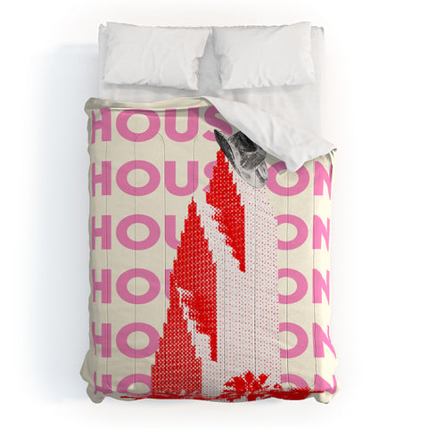 carolineellisart Houston I Comforter