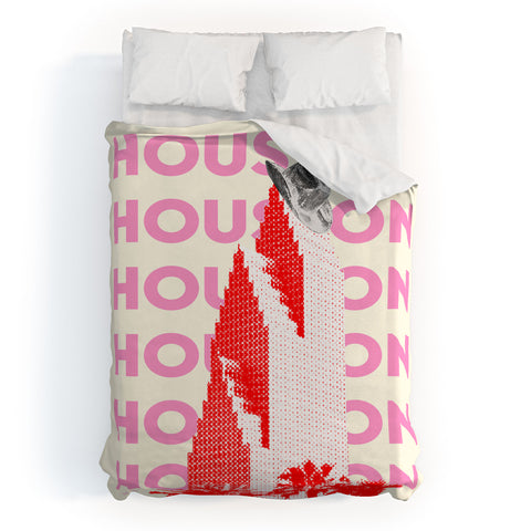 carolineellisart Houston I Duvet Cover