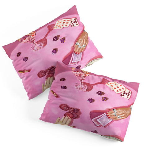 carolineellisart Ladies Game Night 3 Pillow Shams