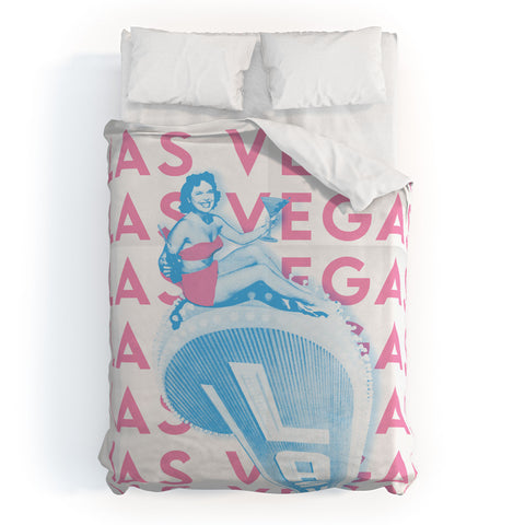 carolineellisart Las Vegas I Duvet Cover
