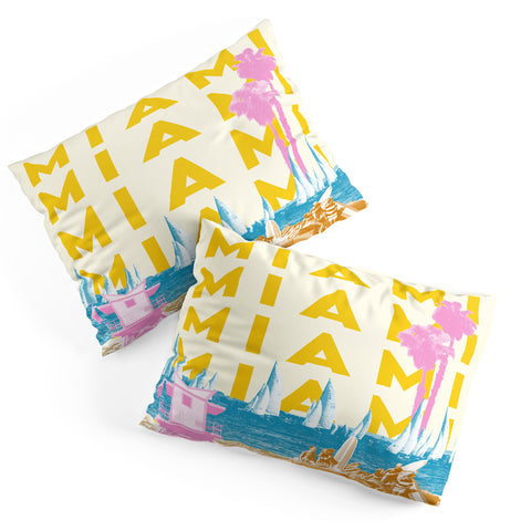 carolineellisart Miami 2 Pillow Shams