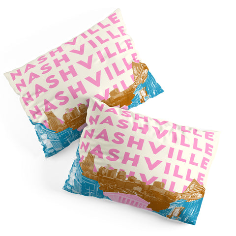 carolineellisart Nashville Pillow Shams