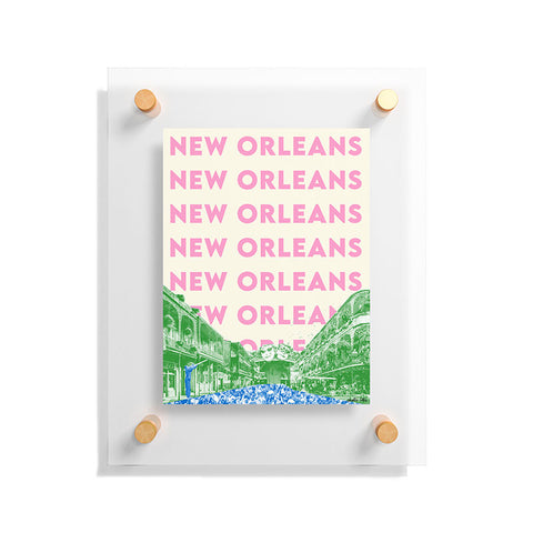 carolineellisart New Orleans I Floating Acrylic Print