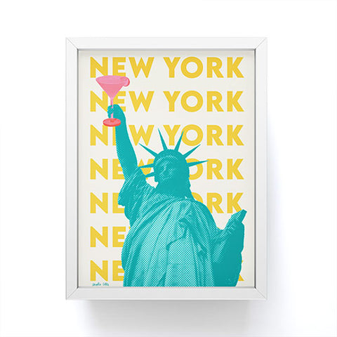 carolineellisart New Yorker Framed Mini Art Print
