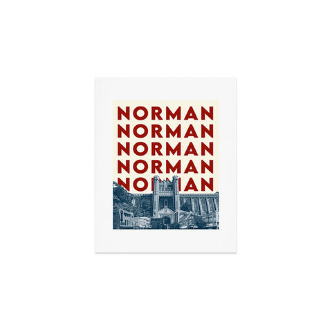 carolineellisart Norman Art Print