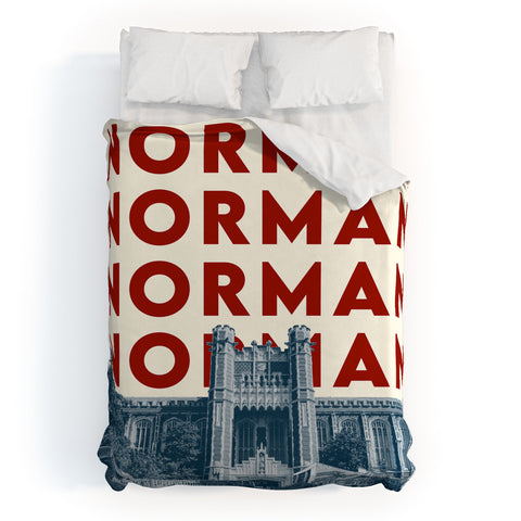 carolineellisart Norman Duvet Cover