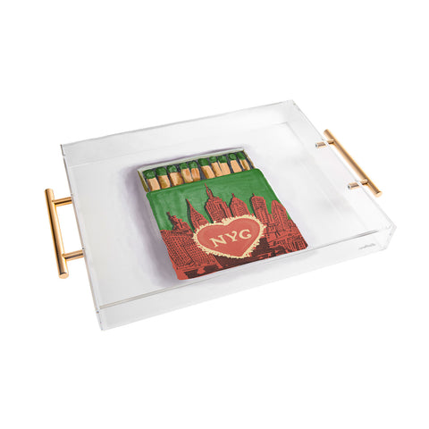 carolineellisart NYC Matchbox Acrylic Tray
