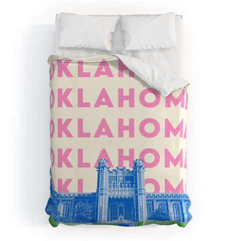 carolineellisart Oklahoma 1 Duvet Cover