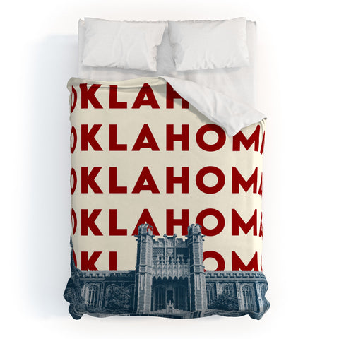 carolineellisart Oklahoma 2 Duvet Cover