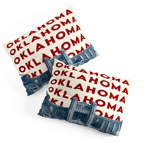 carolineellisart Oklahoma 2 Pillow Shams