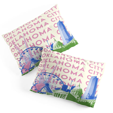 carolineellisart Oklahoma City Pillow Shams