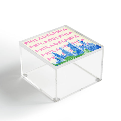 carolineellisart Philadelphia I Acrylic Box