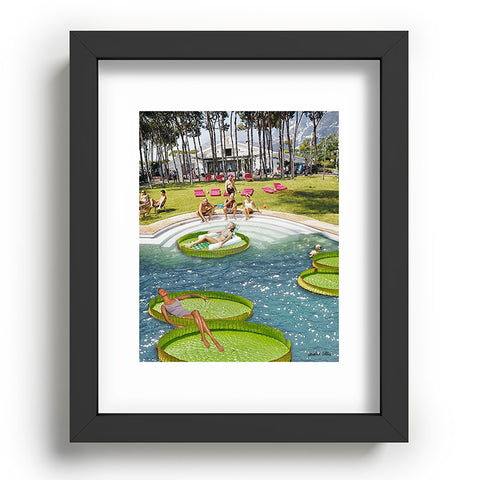 carolineellisart Poolside 2 Recessed Framing Rectangle