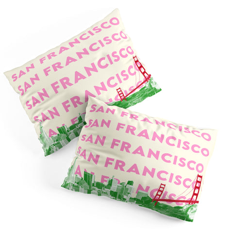 carolineellisart San Francisco I Pillow Shams