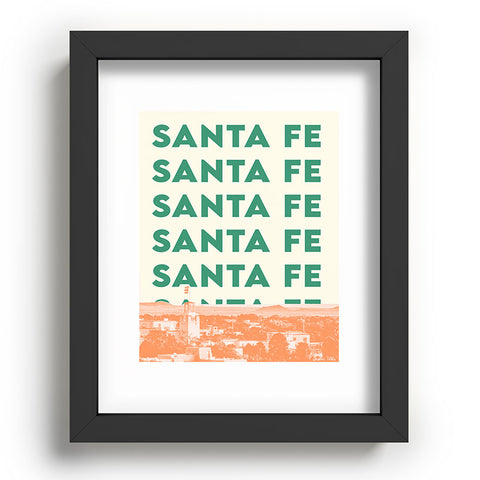 carolineellisart Santa Fe I Recessed Framing Rectangle