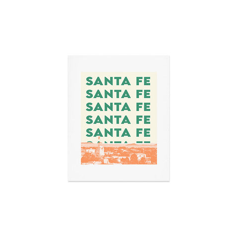 carolineellisart Santa Fe I Art Print