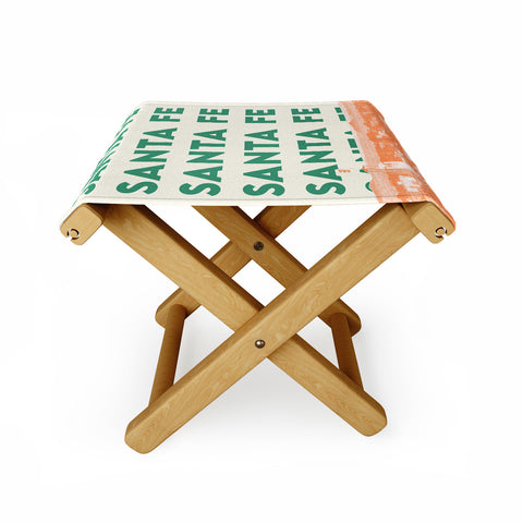 carolineellisart Santa Fe I Folding Stool