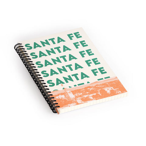carolineellisart Santa Fe I Spiral Notebook