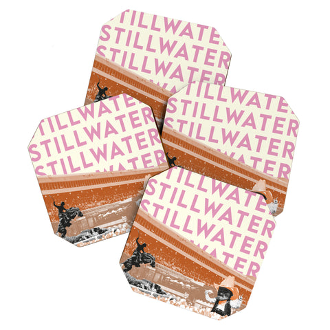 carolineellisart Stillwater Coaster Set