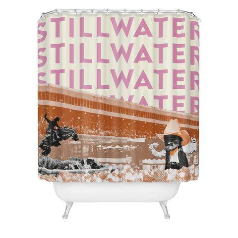 carolineellisart Stillwater Shower Curtain