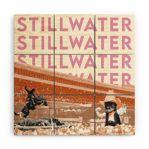 carolineellisart Stillwater Wood Wall Mural