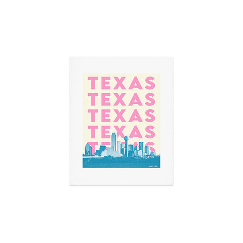 carolineellisart Texas 1 Art Print