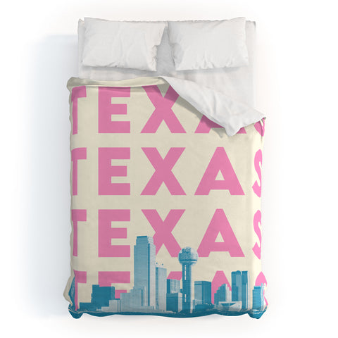 carolineellisart Texas 1 Duvet Cover