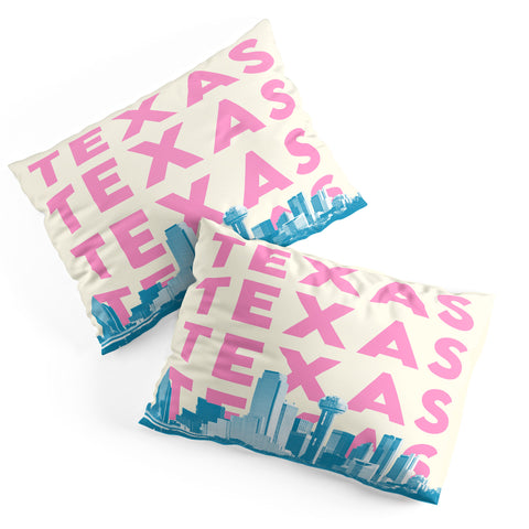 carolineellisart Texas 1 Pillow Shams