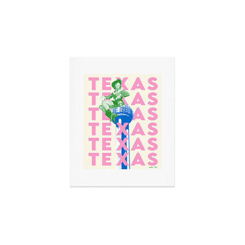 carolineellisart Texas 2 Art Print
