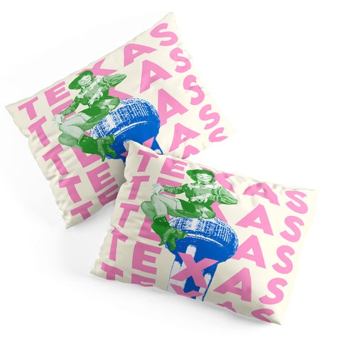 carolineellisart Texas 2 Pillow Shams