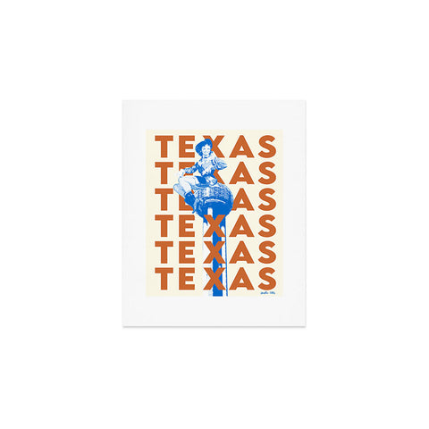 carolineellisart Texas 3 Art Print