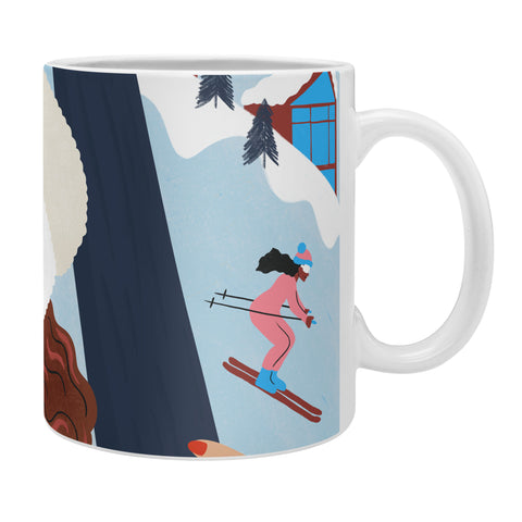 Carrie Cantwell Apres Ski Coffee Mug