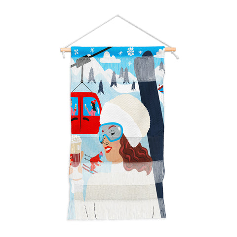 Carrie Cantwell Apres Ski Wall Hanging Portrait