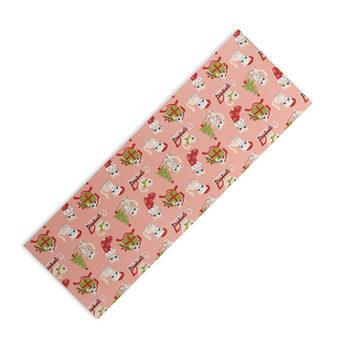 Carrie Cantwell Cute Christmas Cats Yoga Mat