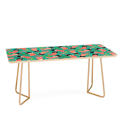 Carrie Cantwell Festive Felines Coffee Table