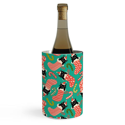 Carrie Cantwell Festive Felines Wine Chiller