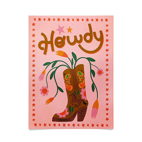 Carrie Cantwell Howdy II Poster