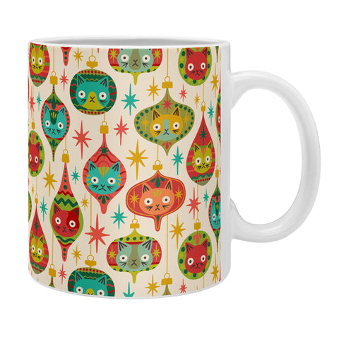 Carrie Cantwell Meowy Christmas Coffee Mug