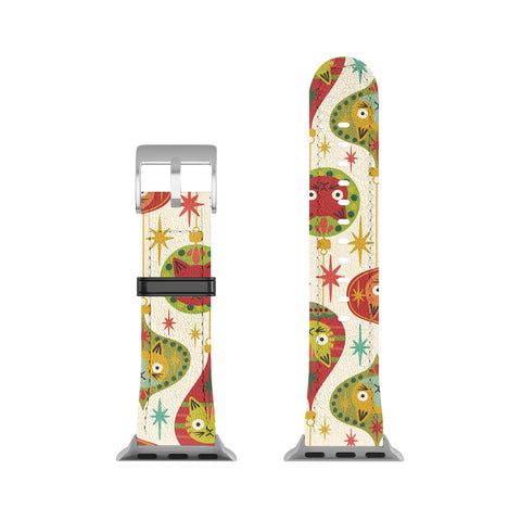 Carrie Cantwell Meowy Christmas Apple Watch Band