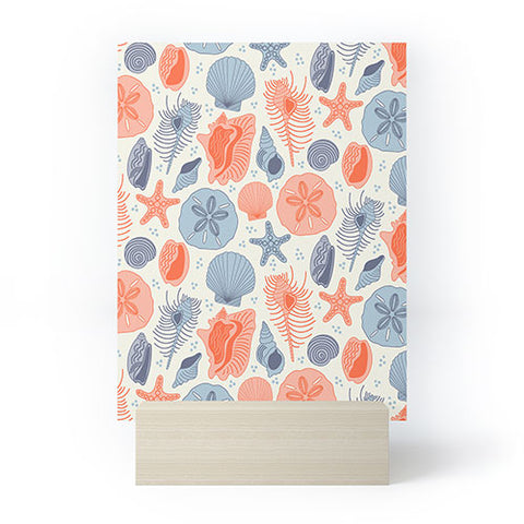 Carrie Cantwell She Sells Seashells I Mini Art Print