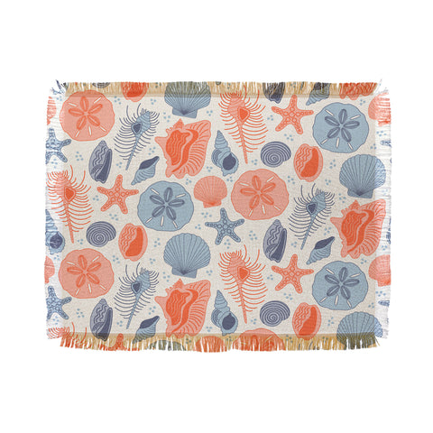Carrie Cantwell She Sells Seashells I Throw Blanket