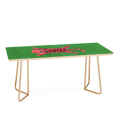 Carrie Cantwell Silly Cat Rug Coffee Table