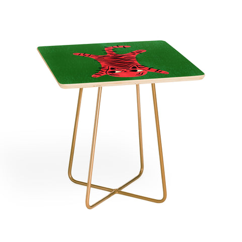 Carrie Cantwell Silly Cat Rug Side Table