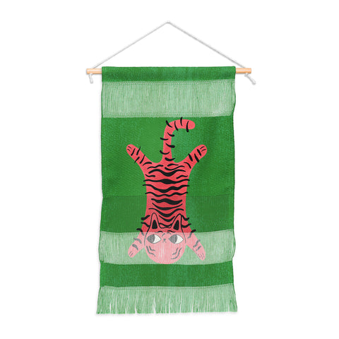 Carrie Cantwell Silly Cat Rug Wall Hanging Portrait