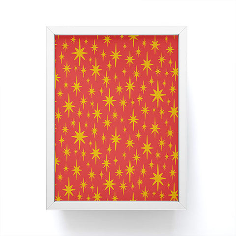 Carrie Cantwell Sparkling Stars Framed Mini Art Print