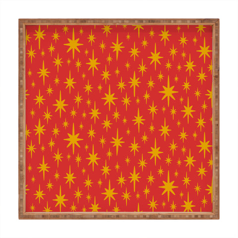 Carrie Cantwell Sparkling Stars Square Tray