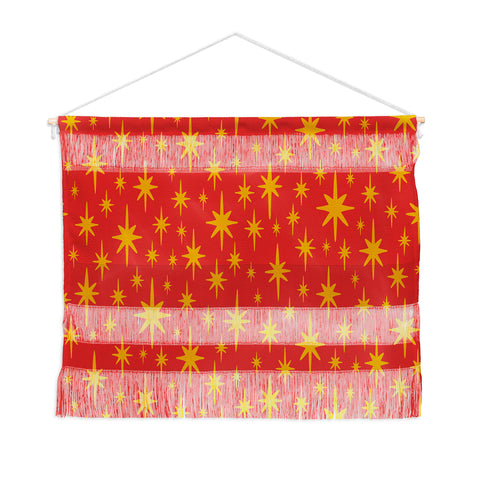 Carrie Cantwell Sparkling Stars Wall Hanging Landscape